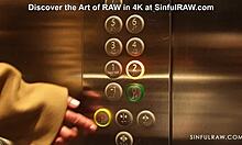 Intense licking and rough blowjob on bent-over ass!