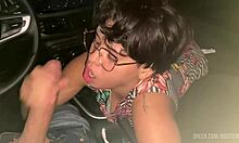 Uber girl pays ride with blowjob