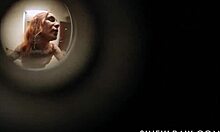 Intense licking and rough blowjob on bent-over ass!