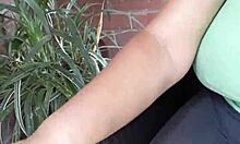 Young 18+ Horny Babe Playing With Her Feet