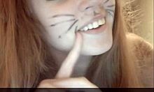 teen couple engages in webcam sex session