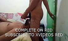 Intense Blowjob Exchange Between Amateur Gay Couple In Underwear With Big Ass