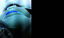 me preparing for my lover in the tanning booth 😏