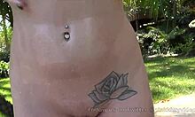 Busty Blonde Teen Says, I Want to Fuck Poolside! Give Me That Blowjob Now!