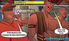 i'm watchin' basketball players fuckin' in the locker room after trainin' with big black cocks