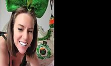 St. Patrick's Day jerk off instructions from a sexy milf in lingerie 🍀