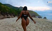 Beach Stranger's First Blowjob of the Year