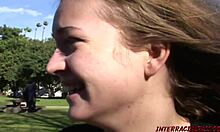 Girl takes two big black cocks 😈