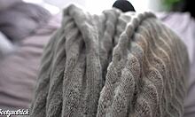 Big Round Ass Fresh Out of the Shower Pov Creampie