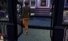 Gay threesome with monster cocks and anal