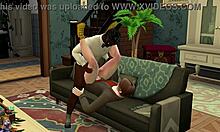 Gay threesome with monster cocks and anal