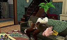 Gay threesome with monster cocks and anal