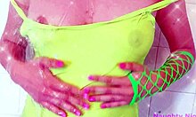 Wet tits through shirt, amazing latina ass!