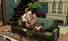 Gay threesome with monster cocks and anal