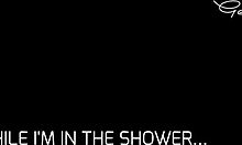 Hey big boobs lady, wanna see my hard cock in this spy restroom?