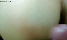 Russian teen flashes in club, leading to blowjob and sex.