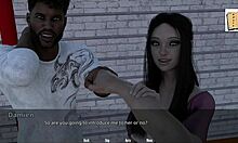 wvm 4 plays basketball with shauna in 3d cartoon