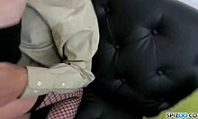 Spizoo - Teen Lexi Lore Punished Hard by Stepdad and Big Booty Cocks