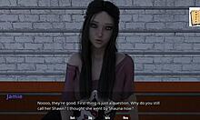 wvm 4 plays basketball with shauna in 3d cartoon