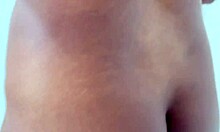 this indian teen girl got horny and had a hardcore fuck with her husband, licking her shaved pussy