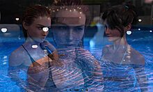 Whoa, summer heat part 4 gameplay gets steamy by the pool!