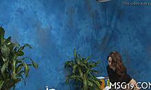 the hotty gets a rough massage that turns into hardcore fucking