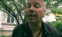 Hot teen Sidney humiliated with public anal in Berlin.