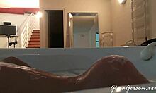 Footjob Fun Captured in Home Video