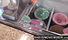 msnovember ebonypussy ripped open by roughbbc while ridingpov young 18+ black girl pressured to ride his big dick after spanking her ass hard on sheisnovember