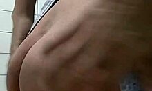 post-shower relaxation moment