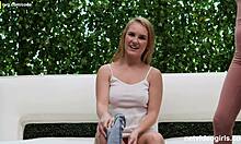 teens with perfect shaved bodies rock an insane threesome! 🔥