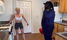 Helping The Maintenance Man Cool Off Free Preview