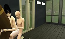 Yo, this Dragon Ball hentai with Chichi getting trained by Roshi is wild stuff!