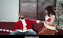 Reese Robbins petite teen angel falls into sex!