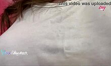 my hot wife flashes big natural tits while shopping