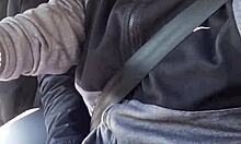 i can't stop touching his bulge in traffic, so risky!
