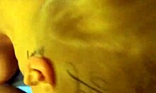 jillian with her friend in a homemade video