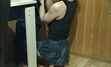 wow, i gave an amazing blowjob on the balcony while guests walked by!