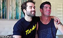 Hottest Flipfuck of 2019: Newbies Jaxon and Robbie Pound Hard. Raw Action Unfolds!