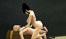 Yo, this Dragon Ball hentai with Chichi getting trained by Roshi is wild stuff!