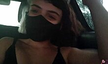 Girlfriend Does Something Naughty Inside Uber