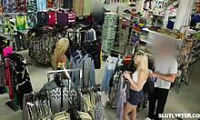 shoplifter aubry babcock shows officer rusty her tight fit