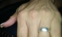 Latina Brunette Gets Assfucked Doggystyle In Car Creampie