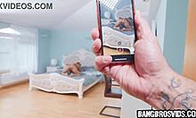 Teen touches herself while step brother watches