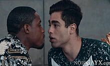 the hot gay photoshoot where deangelo jackson and lucas leon suck big black cocks