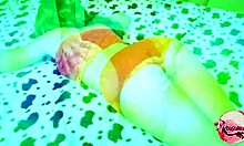 My neighbors came to my house to cum on my ass