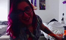 roommate gets surprised with kiss at spring break hostel