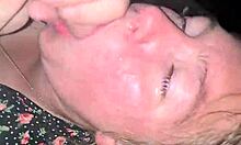 This live shot shows BBW deepthroating monster cock with no edits