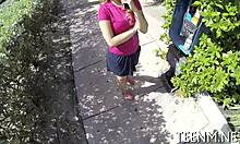 babe courtney loxx sucks cock in hardcore action