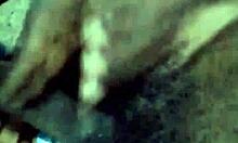 juicy african slut bent over for muscular cock.